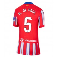 Fotbalové Dres Atletico Madrid Rodrigo De Paul #5 Dámské Domácí 2024-25 Krátký Rukáv